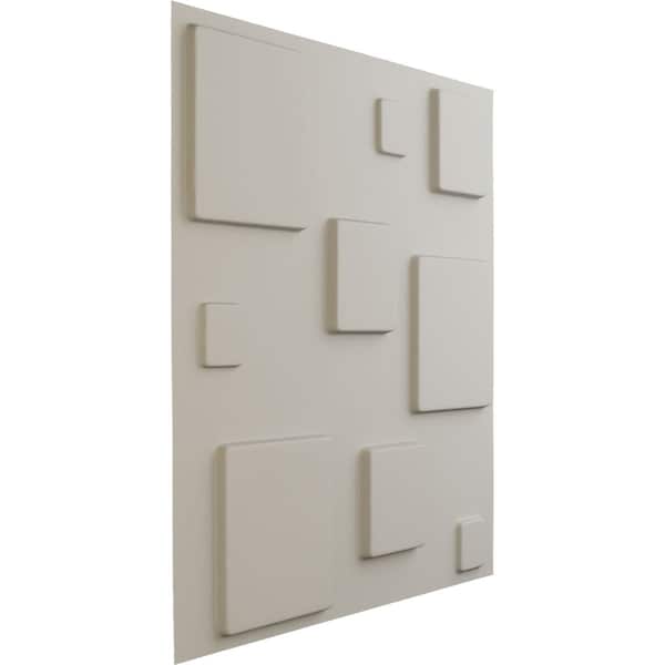 19 5/8in. W X 19 5/8in. H Devon EnduraWall Decorative 3D Wall Panel Covers 2.67 Sq. Ft.